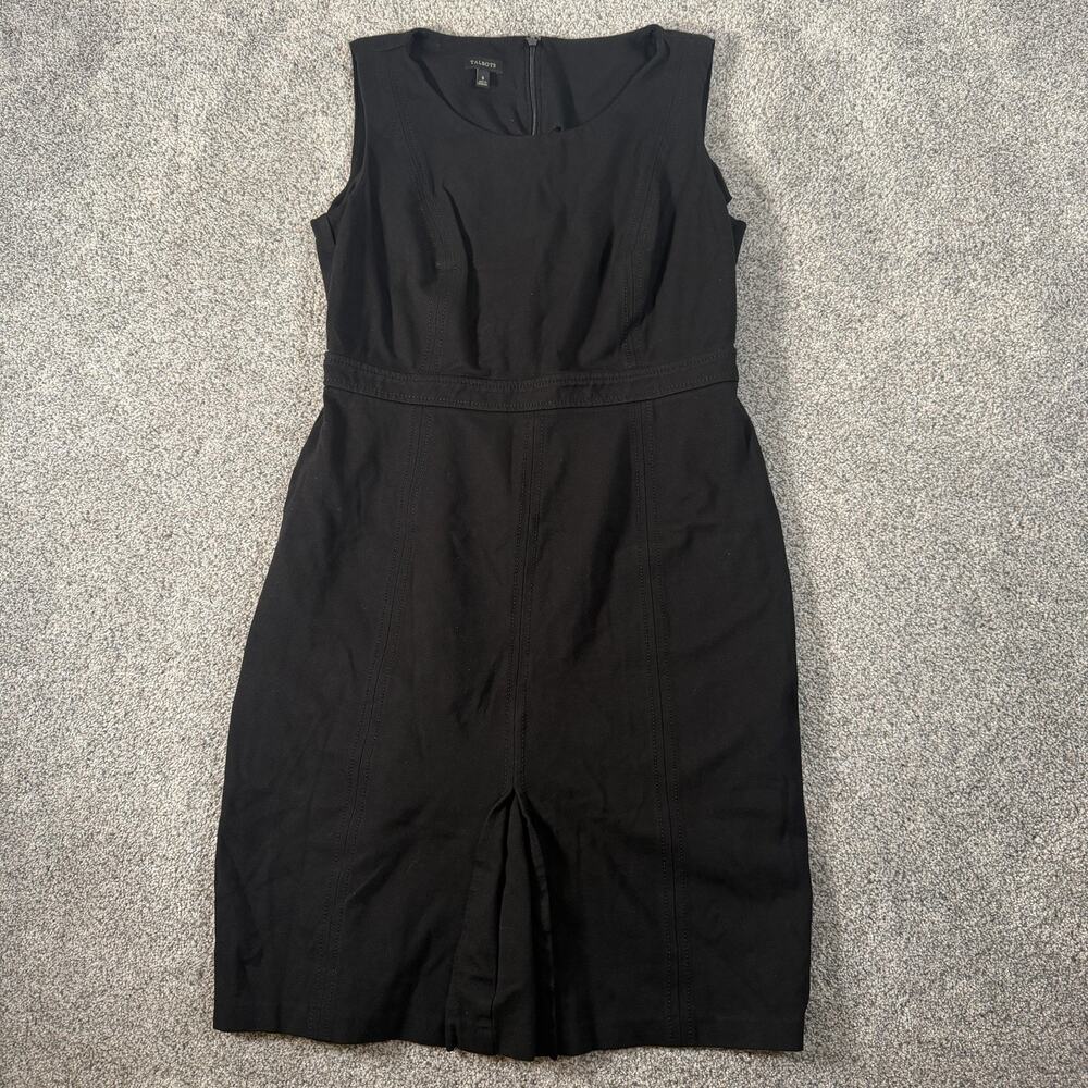 Talbots Sheath Dress 8 Corporate Chic Office Classic Minimalist Business Casual